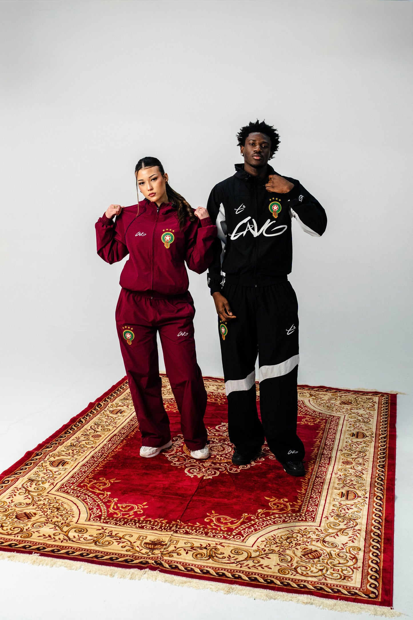 WATERPROOF MOROCCO TRACKSUIT - BURGUNDY